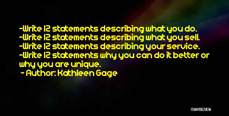 Kathleen Gage Quotes 1682240