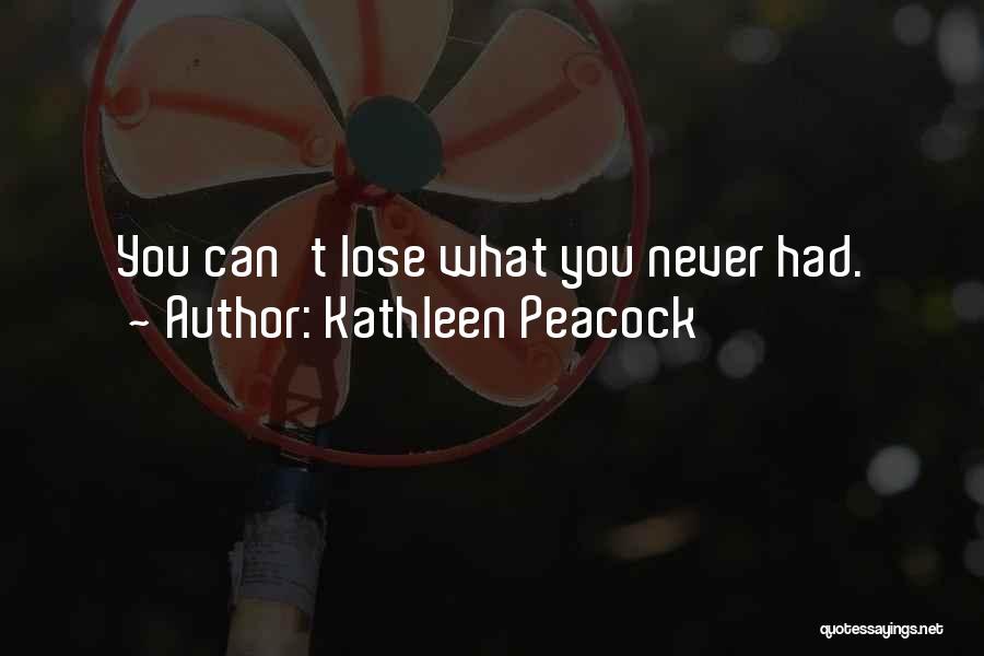 Kathleen Peacock Quotes 1433934