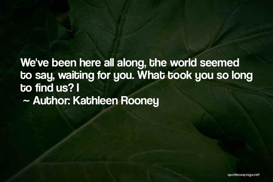 Kathleen Rooney Quotes 624844