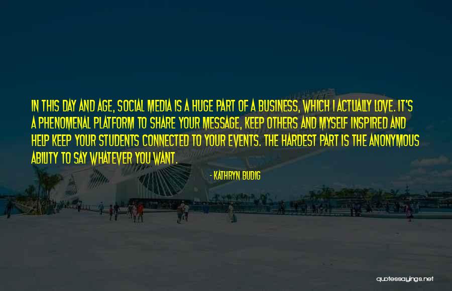 Kathryn Budig Quotes 191235 Kathryn Budig Quotes 191235
