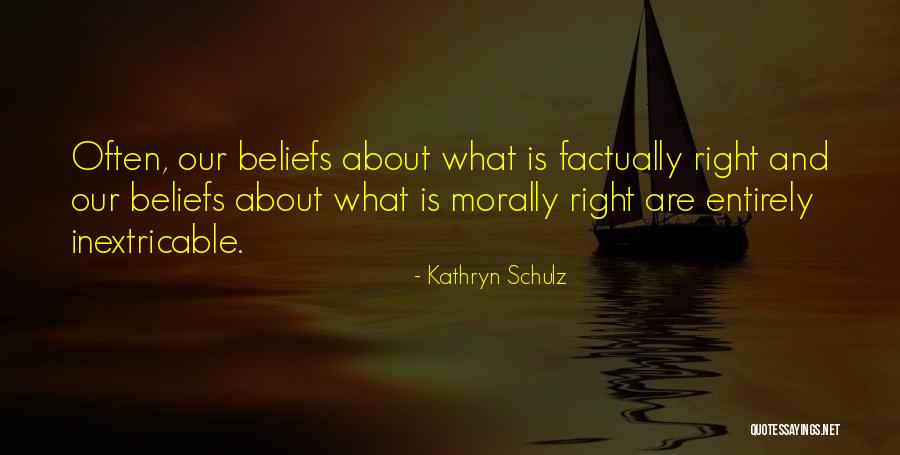 Kathryn Quotes By Kathryn Schulz