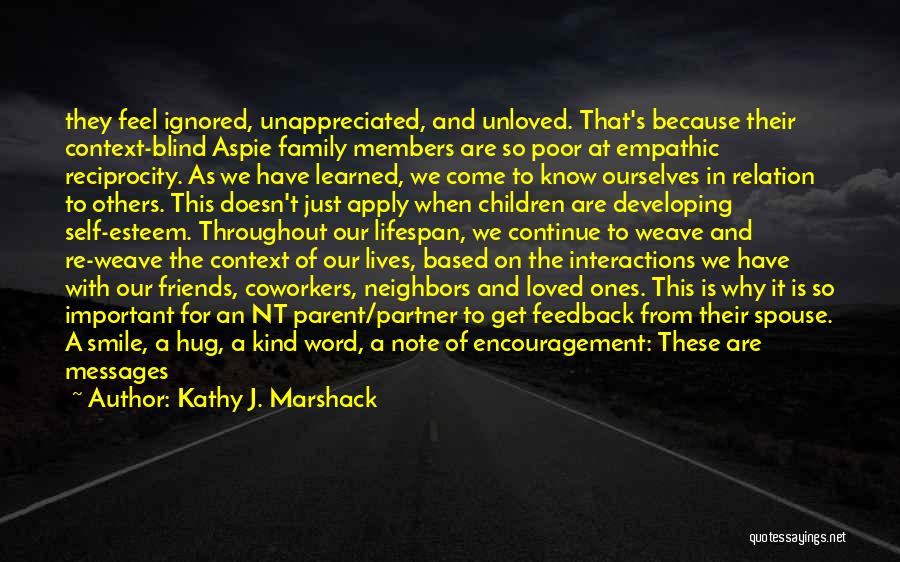 Kathy J. Marshack Quotes 101726