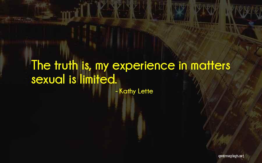 Kathy Lette Quotes 1343424