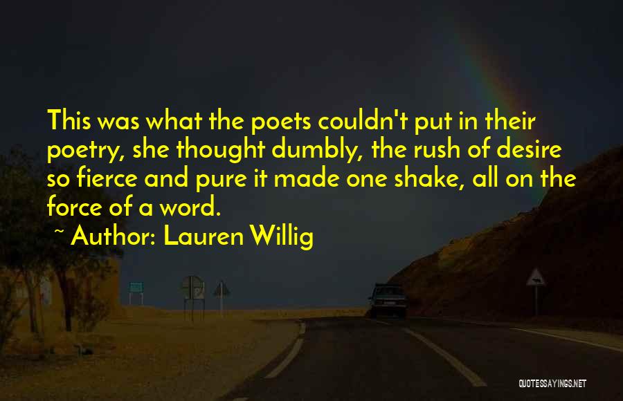 Katilingus Quotes By Lauren Willig