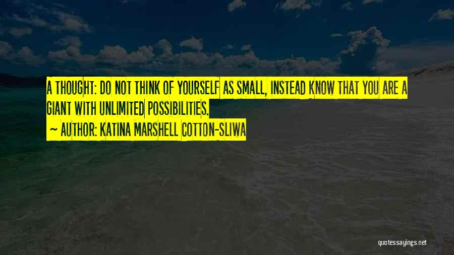 Katina Marshell Cotton-Sliwa Quotes 1382311