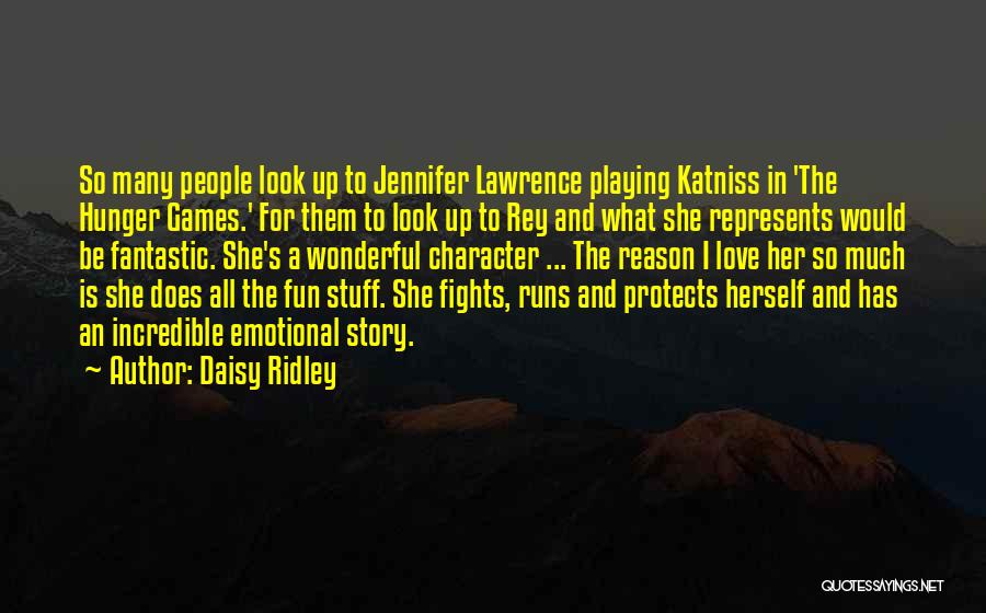 Katniss Hunger Games Quotes By Daisy Ridley