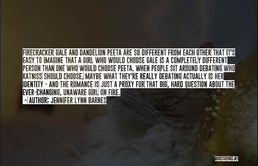 Katniss Hunger Games Quotes By Jennifer Lynn Barnes