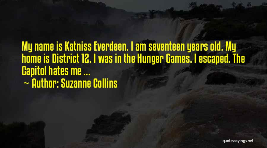 Katniss Hunger Games Quotes By Suzanne Collins