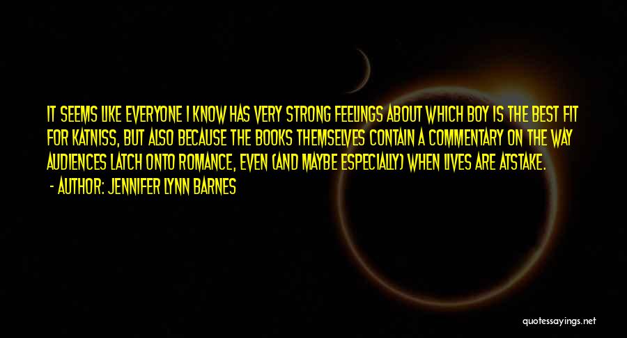 Katniss Quotes By Jennifer Lynn Barnes