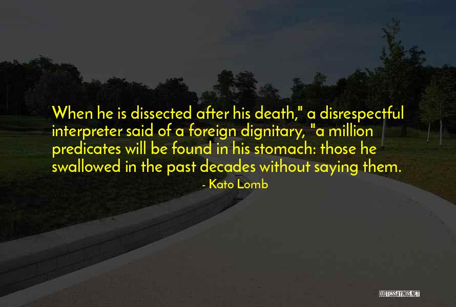 Kato Lomb Quotes 1443046