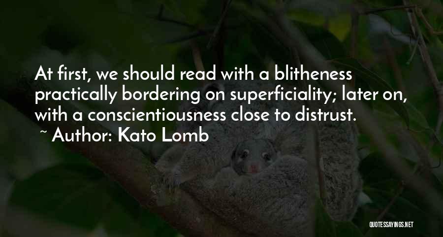 Kato Lomb Quotes 908829