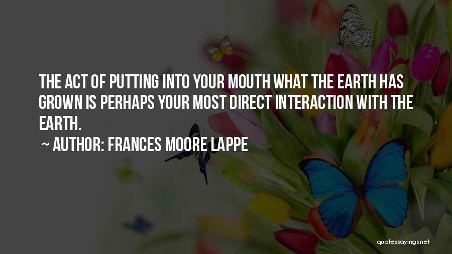 Katzenmoyer Quotes By Frances Moore Lappe