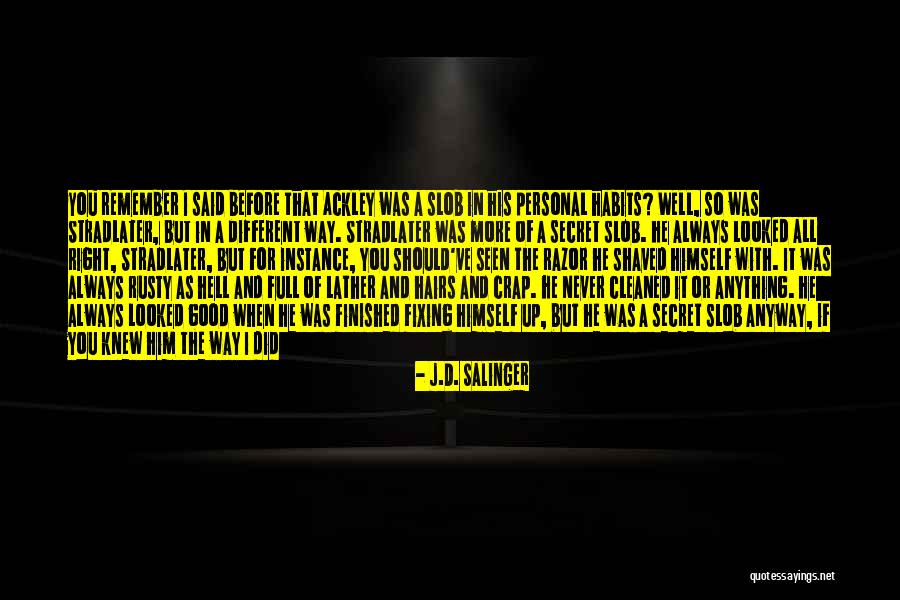 Katzke Packaging Quotes By J.D. Salinger Katzke Packaging Quotes By J.D. Salinger