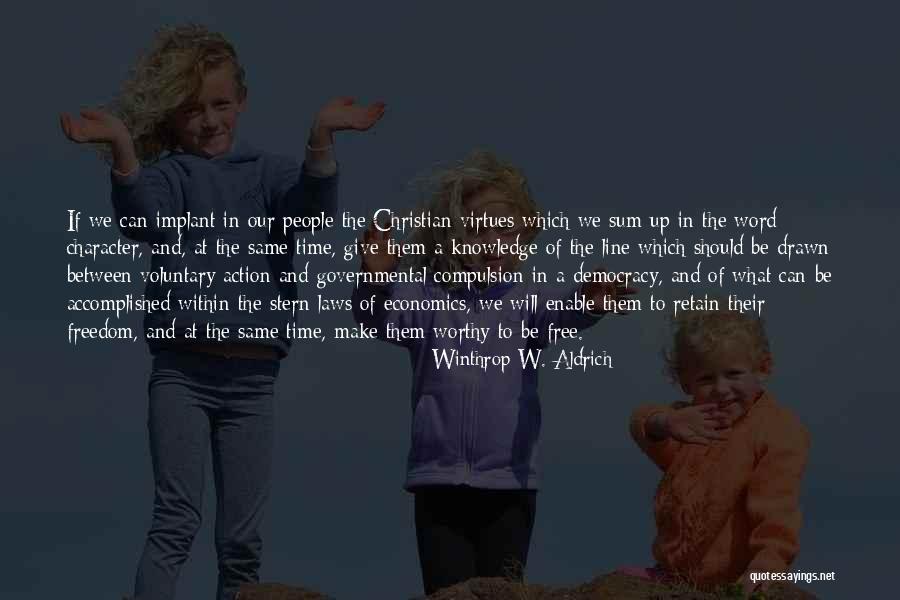 Kavramlar Quotes By Winthrop W. Aldrich Kavramlar Quotes By Winthrop W. Aldrich