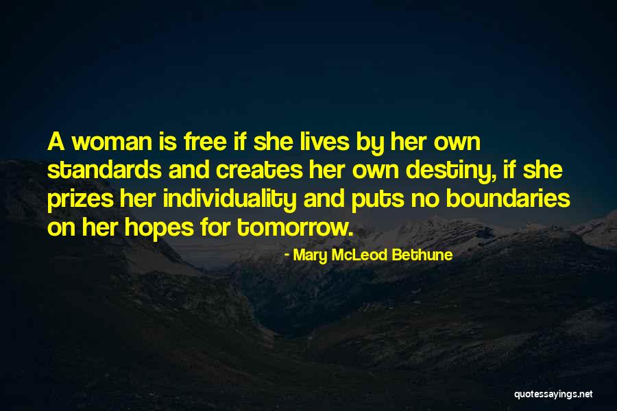 Kawula Drink Quotes By Mary McLeod Bethune