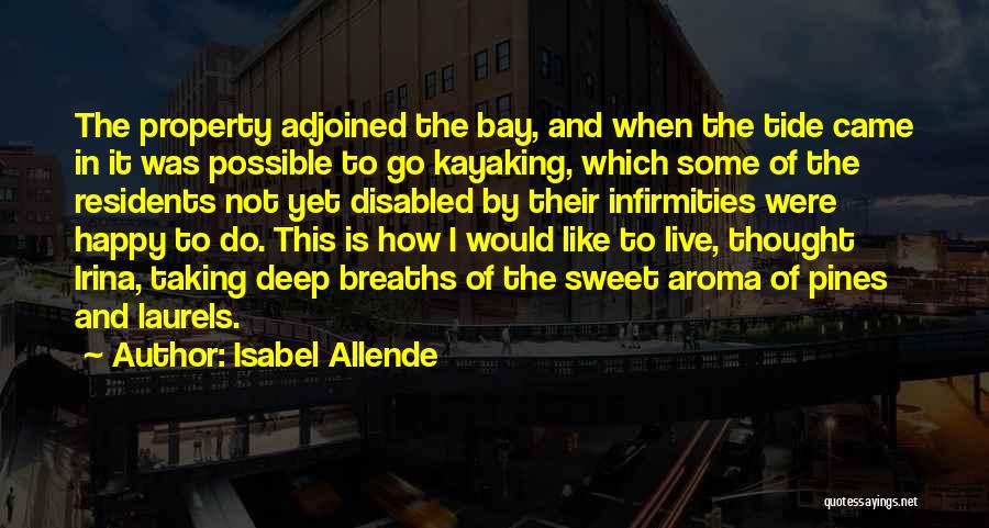 Kayaking Quotes By Isabel Allende