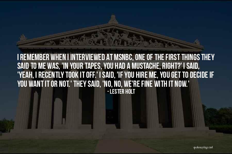 Kazadi Mawute Quotes By Lester Holt Kazadi Mawute Quotes By Lester Holt