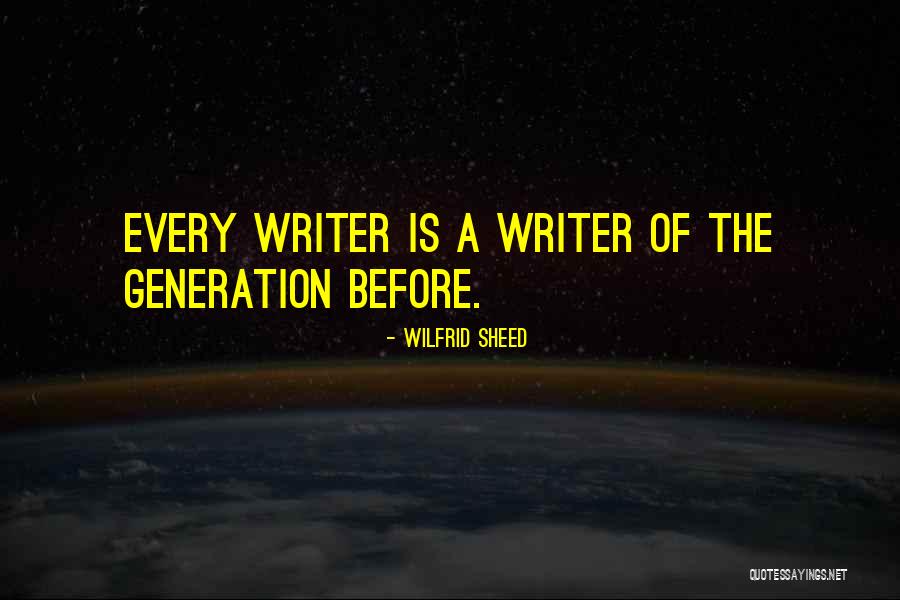 Kazanecki Waldemar Quotes By Wilfrid Sheed