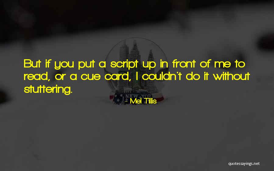 Kazantzis Wpi Quotes By Mel Tillis Kazantzis Wpi Quotes By Mel Tillis