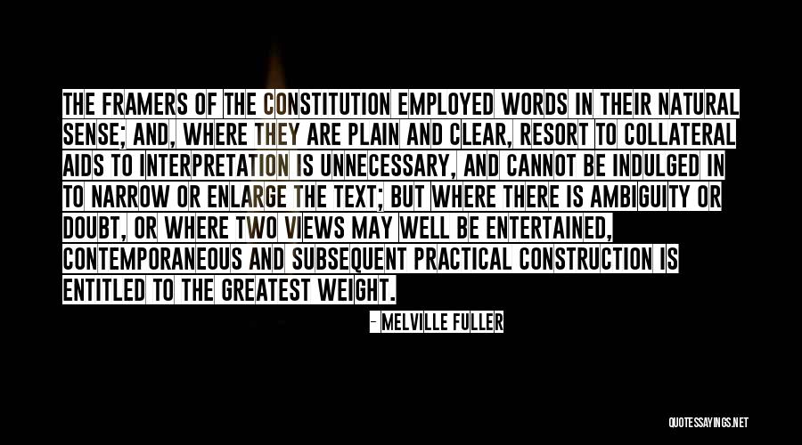 Kazee Nfl Quotes By Melville Fuller Kazee Nfl Quotes By Melville Fuller
