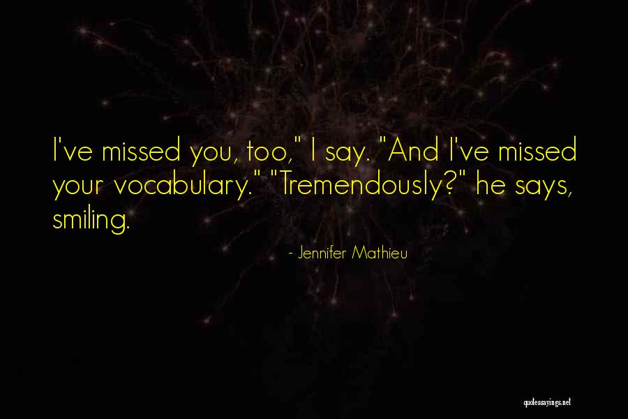 Kazunobu Tsunekawa Quotes By Jennifer Mathieu Kazunobu Tsunekawa Quotes By Jennifer Mathieu