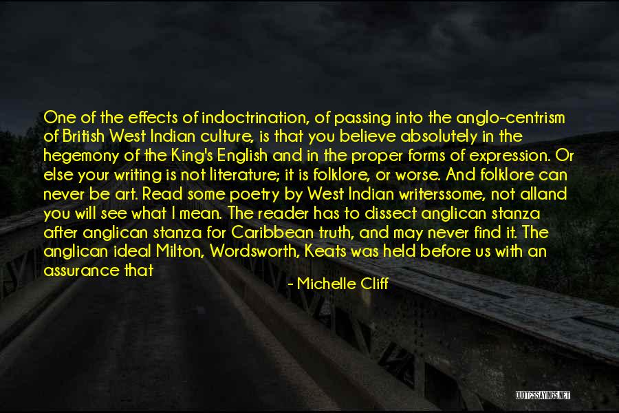 Keats Poetry Quotes By Michelle Cliff Keats Poetry Quotes By Michelle Cliff