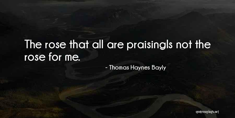Keches Law Quotes By Thomas Haynes Bayly