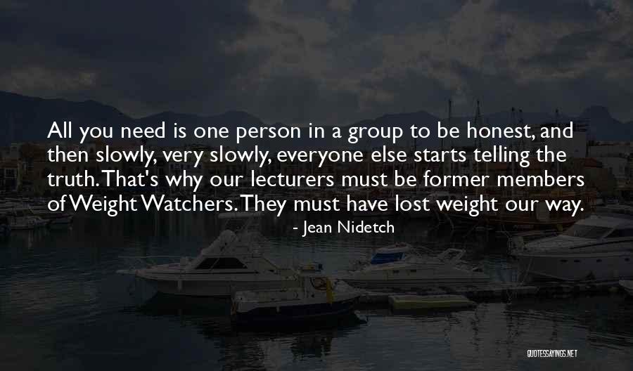 Kecoak Youtube Quotes By Jean Nidetch Kecoak Youtube Quotes By Jean Nidetch