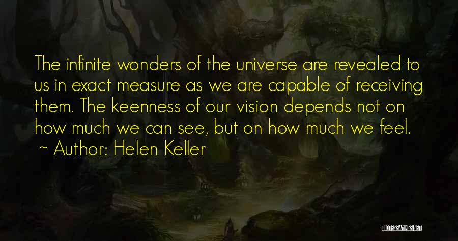 Keenness Quotes By Helen Keller