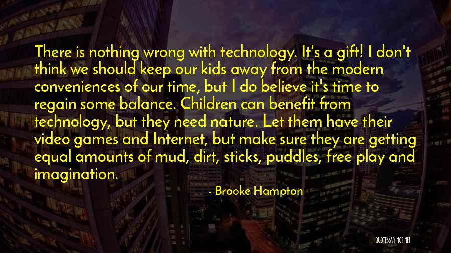 Keep Balance Quotes By Brooke Hampton