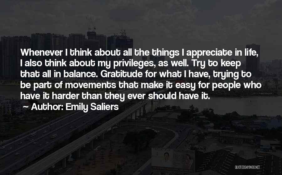 Keep Balance Quotes By Emily Saliers