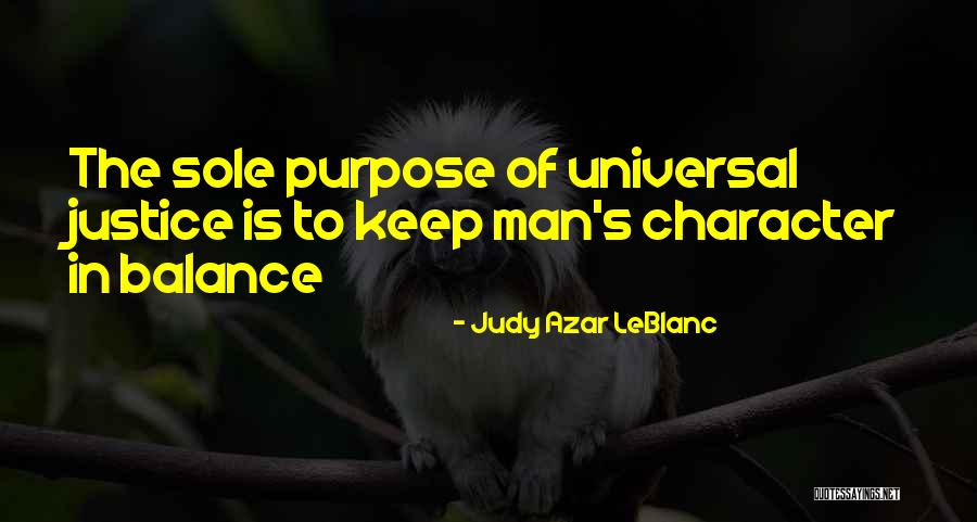 Keep Balance Quotes By Judy Azar LeBlanc