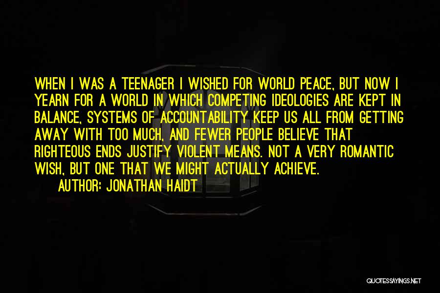 Keep Competing Quotes By Jonathan Haidt