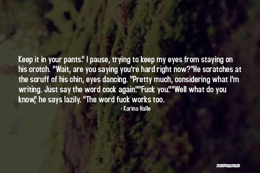Keep Dancing Quotes By Karina Halle Keep Dancing Quotes By Karina Halle