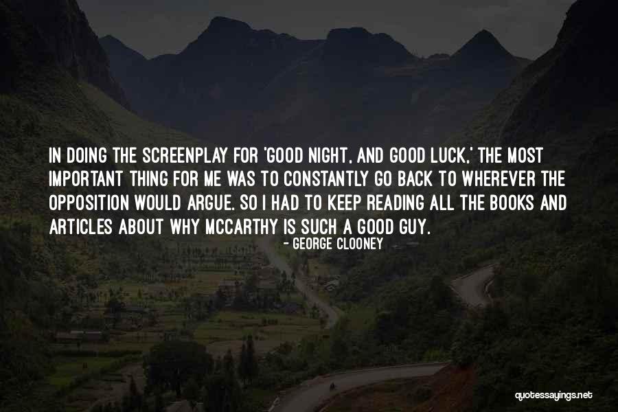 Keep Doing Good Quotes By George Clooney