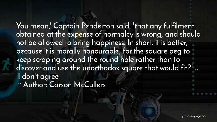 Keep Fit Quotes By Carson McCullers