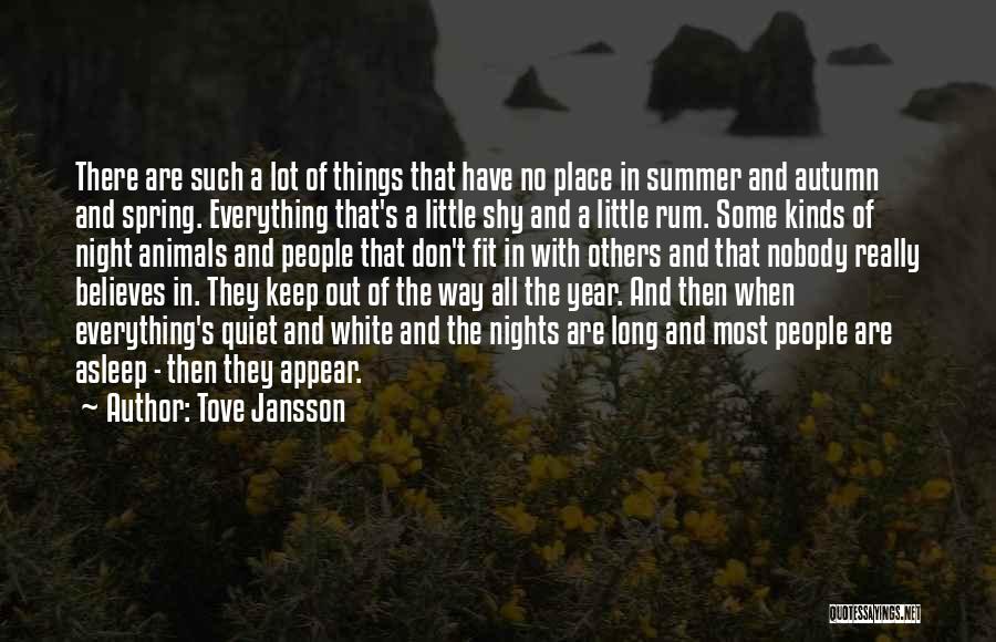 Keep Fit Quotes By Tove Jansson