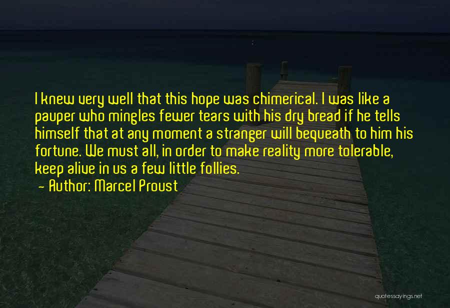 Keep Hope Alive Quotes By Marcel Proust