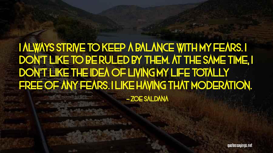 Keep Living Life Quotes By Zoe Saldana Keep Living Life Quotes By Zoe Saldana
