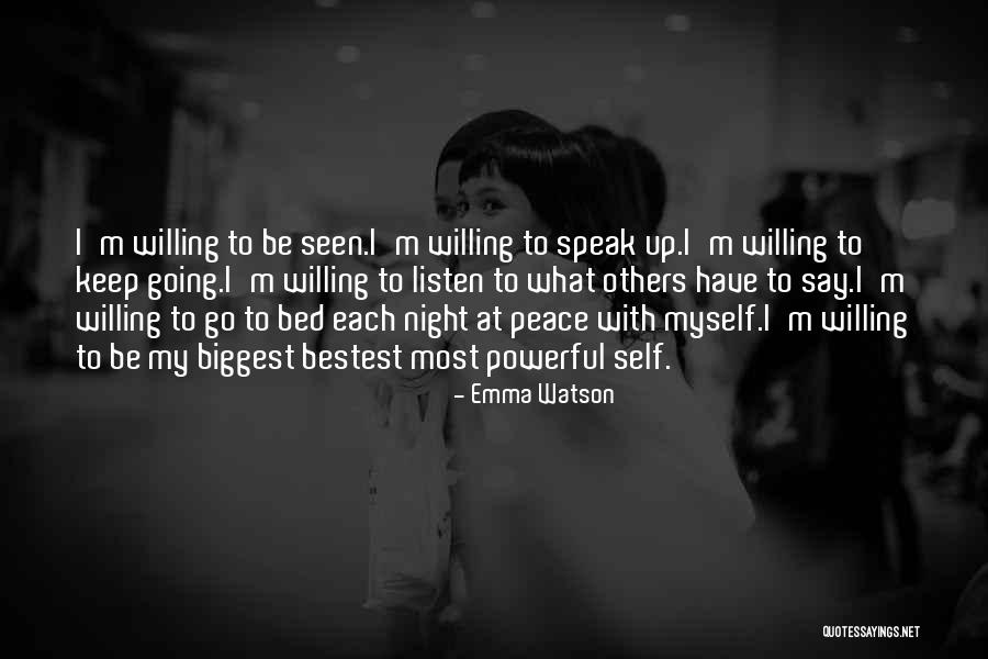 Keep Me Up All Night Quotes By Emma Watson