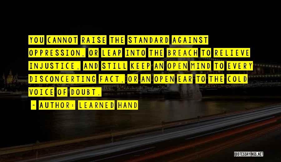 Keep Mind Open Quotes By Learned Hand