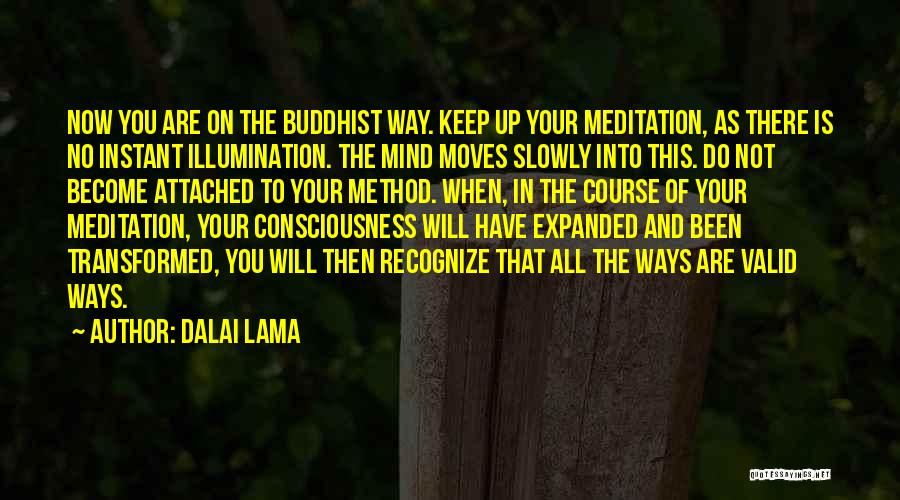 Keep Moving Up Quotes By Dalai Lama