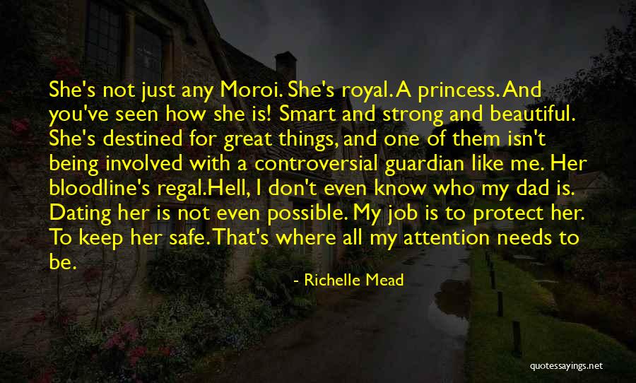 Keep On Being Strong Quotes By Richelle Mead