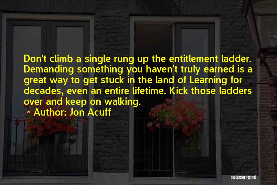 Keep On Learning Quotes By Jon Acuff