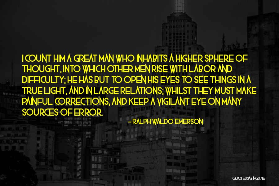 Keep One Eye Open Quotes By Ralph Waldo Emerson Keep One Eye Open Quotes By Ralph Waldo Emerson