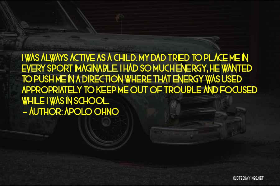 Keep Push Quotes By Apolo Ohno