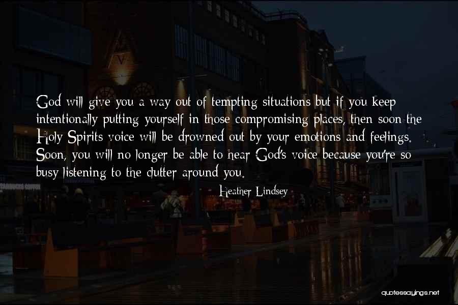 Keep Spirits Up Quotes By Heather Lindsey