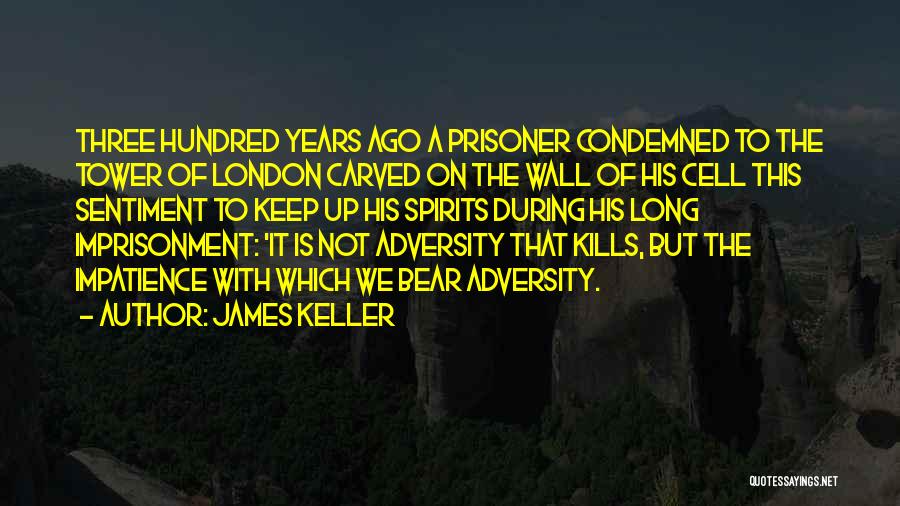 Keep Spirits Up Quotes By James Keller