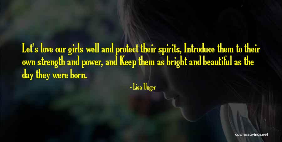 Keep Spirits Up Quotes By Lisa Unger