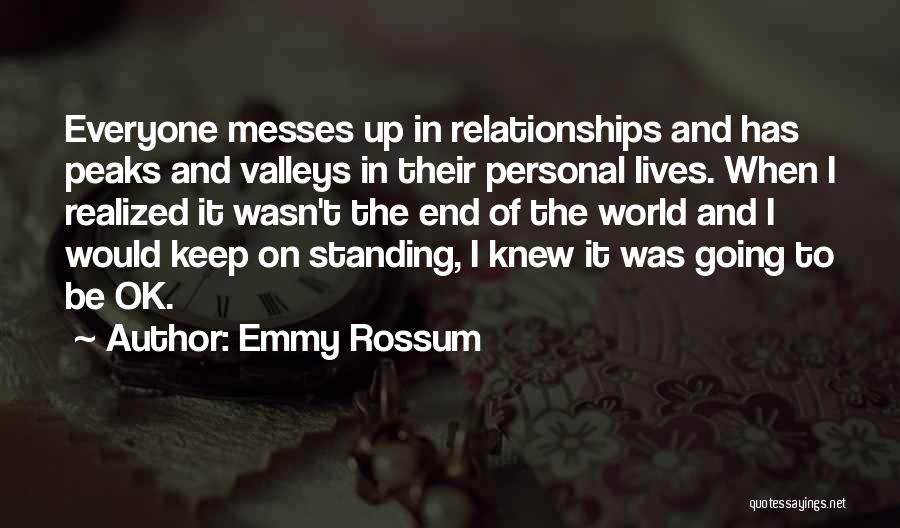 Keep Standing Quotes By Emmy Rossum